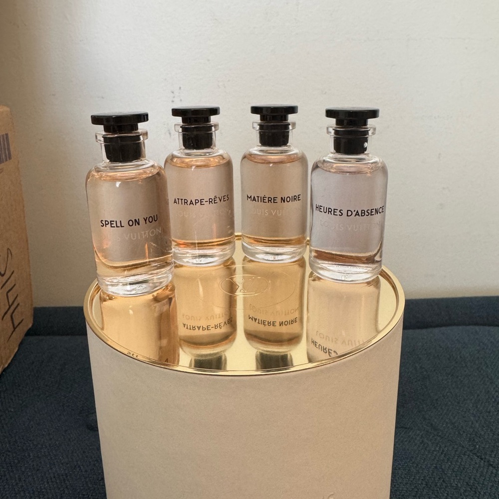 Louis Vuitton Miniature Set of 4 Le Parfums for Women